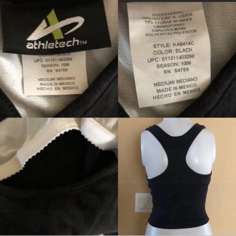 Bundle of Athletic Tops (Sizes S/M) - Brands: Athletech & Joe Boxer - Picture 13 of 13